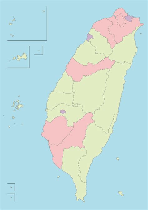 List of townships/cities and districts in Taiwan .